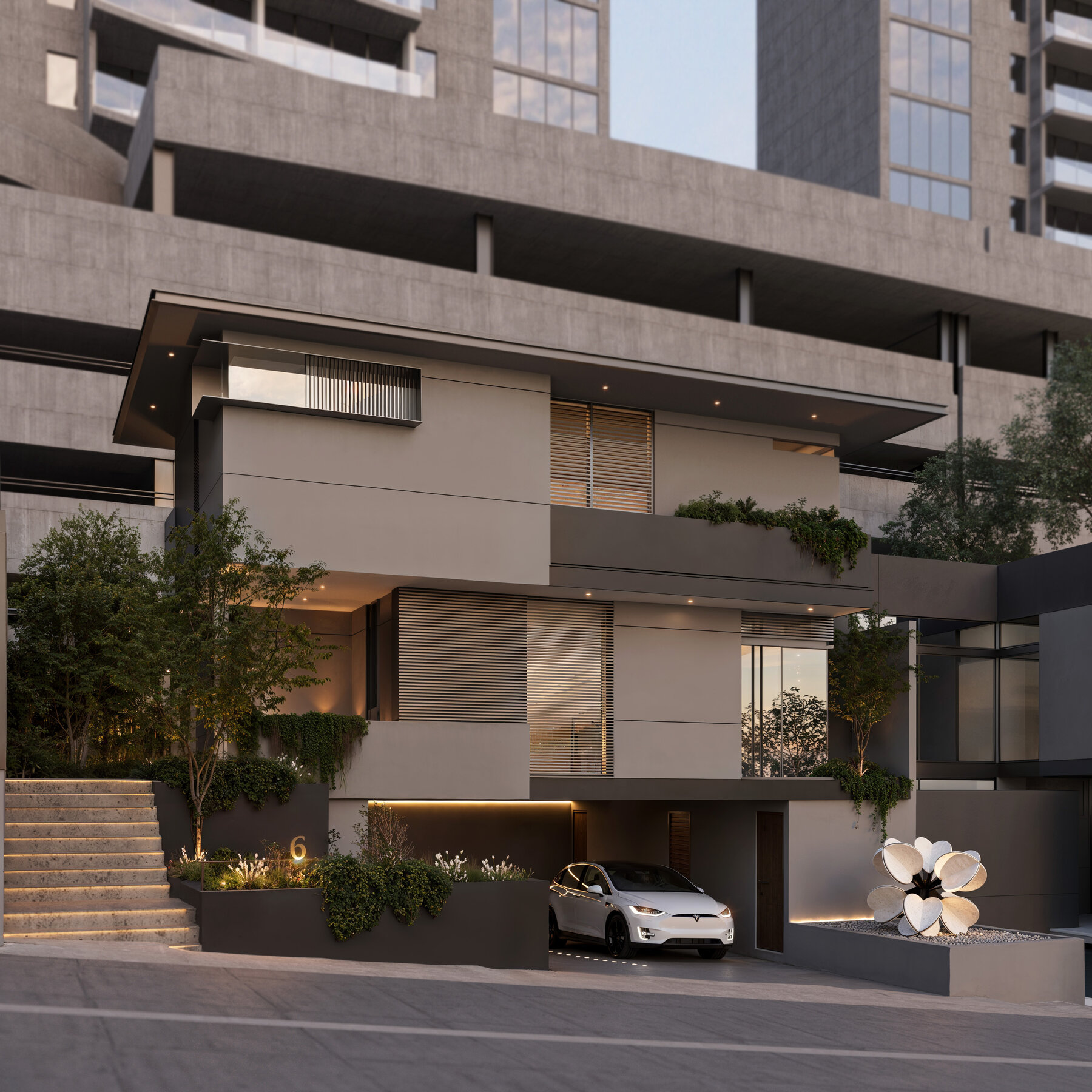 View-House, residencia contemporánea en Bosque Real